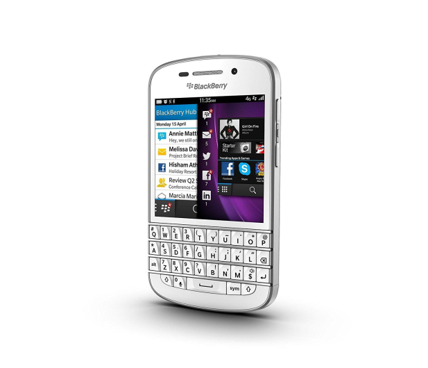 BlackBerry Q10 16GB LTE biały - 443310 - zdjęcie 3